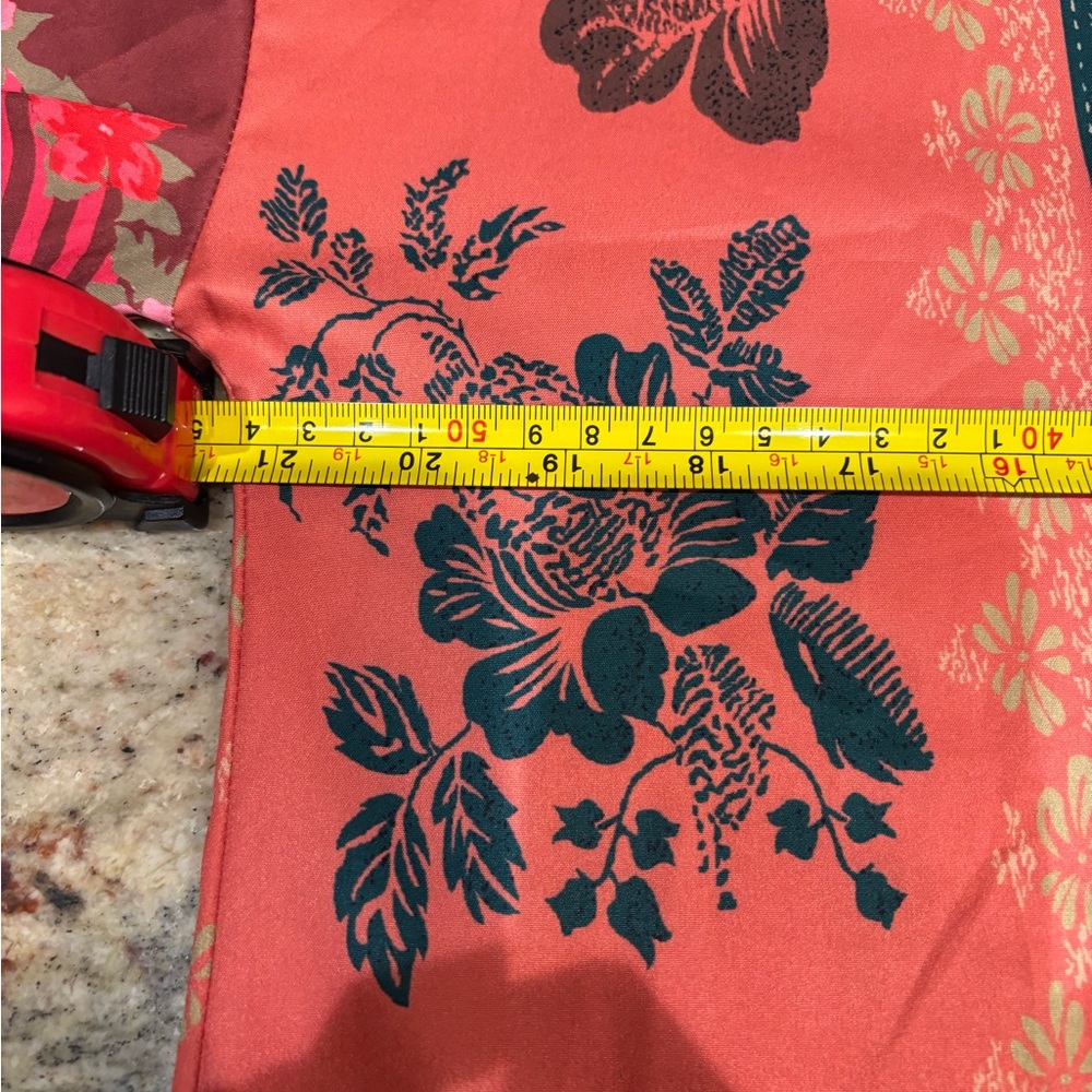 Multicolor Patchwork Button Down Shirt - image 7